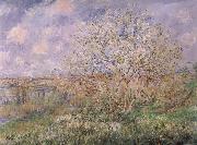 Claude Monet Springtime in Vetheuil Sweden oil painting artist